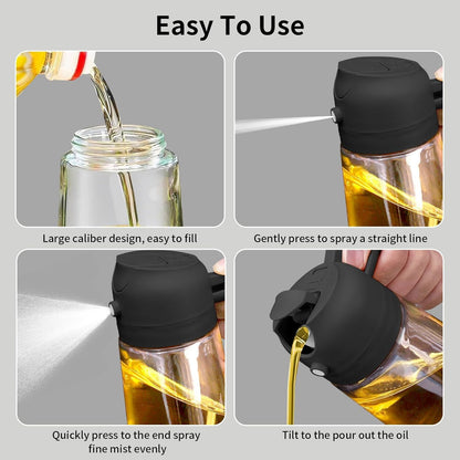 Elegant 2-in-1 Oil Dispenser